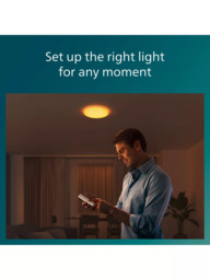 Philips Izso CL620 LED All-in-One Ceiling Light, White - thumbnail 3