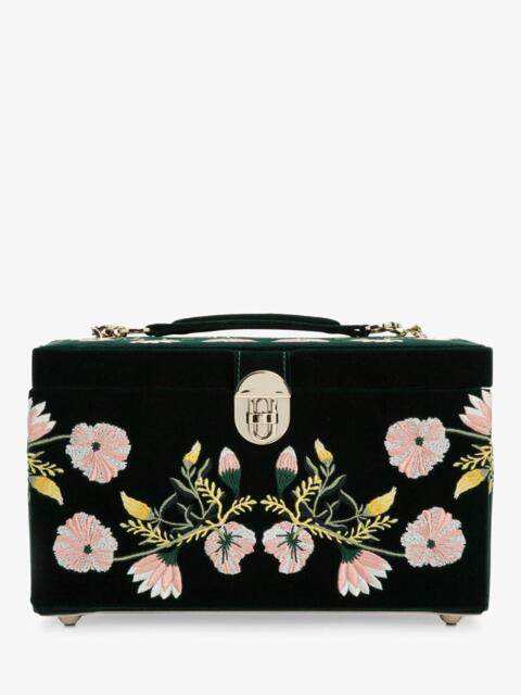 WOLF Zoe Velvet Jewellery Box, Medium - image 1