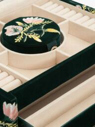 WOLF Zoe Velvet Jewellery Box, Medium - thumbnail 6