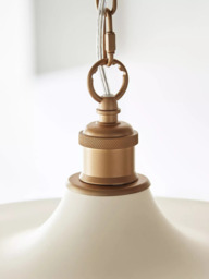 Bay Lighting Lark Pendant Ceiling Light, Gold - thumbnail 5