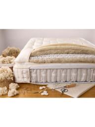 John Lewis British Natural Collection Rosedale Wool Pillowtop 4250 Pocket Spring Zip Link Mattress, Super King Size - thumbnail 2