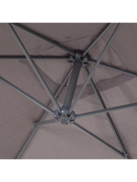 Suntime Wind-Up Tilt Rectangular Parasol, 2 x 3m - thumbnail 5