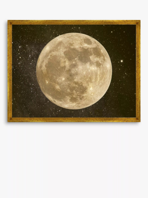 Brookpace Lascelles 'Night Skies 1' Framed Print & Mount, 81 x 106cm, Black - image 1