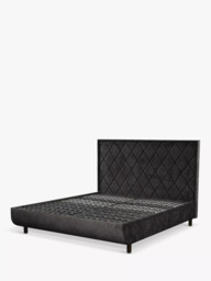 TEMPUR® Arc™ Static Disc Quilted Upholstered Bed Frame, Super King Size - thumbnail 2
