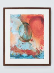 John Lewis Susan McDonald 'Seduction II' Framed Print & Mount, 62.5 x 51cm, Blue/Red