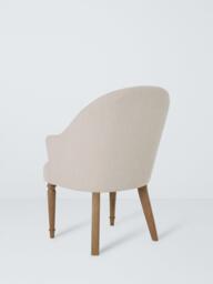 John Lewis Hayward Dining Chair, Natural/Oak Leg - thumbnail 3