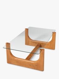 West Elm Harper Coffee Table, Acorn - thumbnail 5