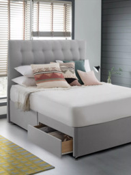 Silentnight Non Sprung 2 Drawer Divan Storage Bed, King Size - thumbnail 5