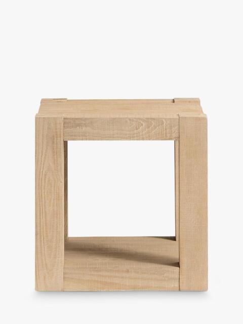 Pottery Barn Rockport Side Table, Sand - image 1
