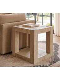 Pottery Barn Rockport Side Table, Sand - thumbnail 2