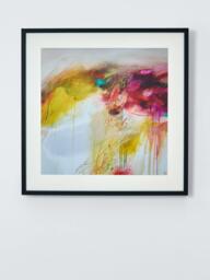 John Lewis Karen Birchwood 'Magenta Daybreak' Framed Print & Mount, 62 x 62cm - thumbnail 1
