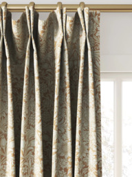 William Morris At Home Sunflower Made to Measure Curtains or Roman Blind, Madder - thumbnail 4
