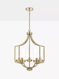 Laura Ashley Joseph Chandelier Ceiling Light, 5 Arm