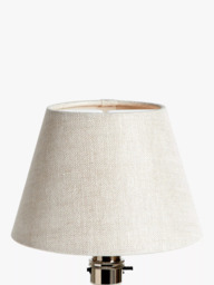 John Lewis Sophia Pure Linen Candle Lampshade - thumbnail 3