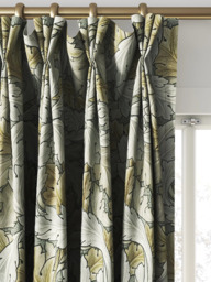 William Morris At Home Acanthus Velvet Made to Measure Curtains or Roman Blind, Flint - thumbnail 6