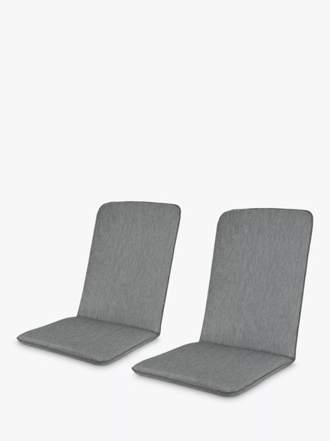 John Lewis Henley by KETTLER Reclining Garden Chair Cushion, Set of 2