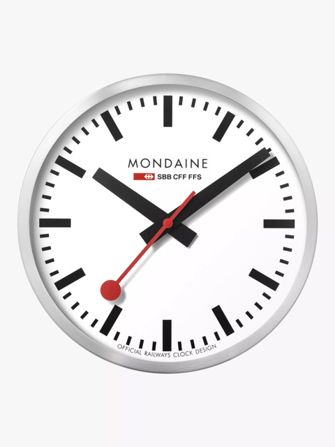 Mondaine Official Swiss Railways Wall Clock - image 1