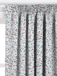 John Lewis Marlow Cotton Made to Measure Curtains or Roman Blind, Avocado Multi - thumbnail 2