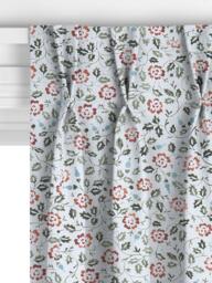 John Lewis Marlow Cotton Made to Measure Curtains or Roman Blind, Avocado Multi - thumbnail 5