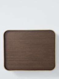 John Lewis Cushioned Lap Tray, Walnut Veneer - thumbnail 3