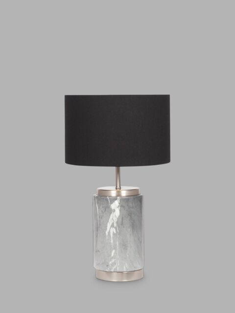 Pacific Mable Effect Table Lamp, Grey - image 1