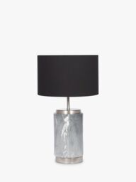 Pacific Mable Effect Table Lamp, Grey - thumbnail 2