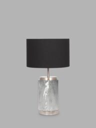 Pacific Mable Effect Table Lamp, Grey - thumbnail 1