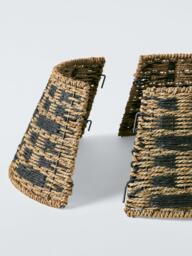John Lewis Seagrass Christmas Tree Skirt, Natural - thumbnail 4