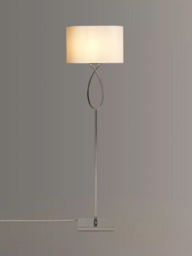 John Lewis Tom Floor Lamp, Chrome - thumbnail 1