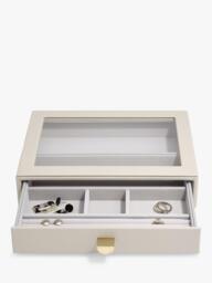 Stackers Glass Lid 4 Drawer Jewellery Box - thumbnail 4