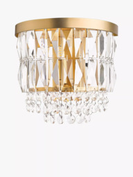 Laura Ashley Rhosill Wall Light, Matt Antique Brass - thumbnail 2
