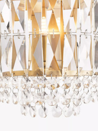 Laura Ashley Rhosill Wall Light, Matt Antique Brass - thumbnail 3