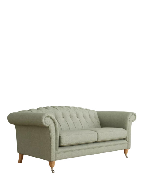 Laura Ashley Gloucester Large 3 Seater Sofa, Oak Leg - image 1