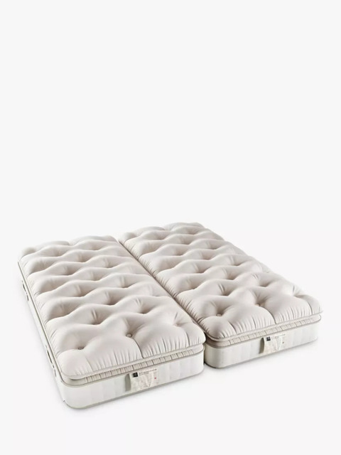 John Lewis British Natural Collection Cotswold Pillowtop 10250 Zip Link Mattress, Regular Tension, Super King Size - image 1