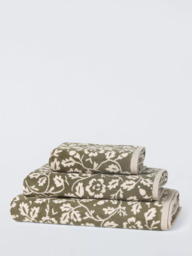 John Lewis Marlow Floral Towels - thumbnail 1