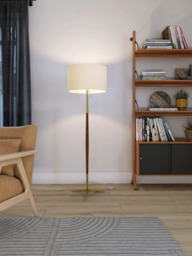 John Lewis Spindle Wooden Floor Lamp - thumbnail 5