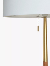 John Lewis Spindle Wooden Floor Lamp - thumbnail 3