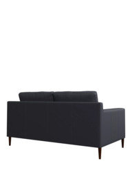 John Lewis Draper II Medium 2 Seater Leather Sofa, Dark Leg - thumbnail 4
