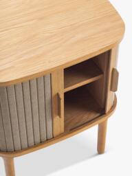 John Lewis Velo Bedside Table, Natural Oak - thumbnail 3