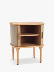 John Lewis Velo Bedside Table, Natural Oak - thumbnail 5