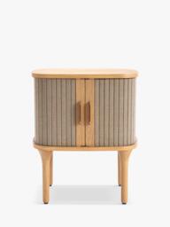 John Lewis Velo Bedside Table, Natural Oak - thumbnail 2