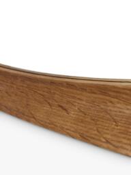 Yearn Dara Oak Wood Wall Mirror, 120 x 80cm, Walnut - thumbnail 5