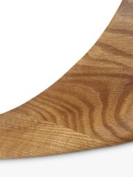 Yearn Dara Oak Wood Wall Mirror, 120 x 80cm, Walnut - thumbnail 4