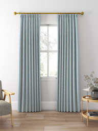 Clarke & Clarke Portland Made to Measure Curtains or Roman Blind, Denim - thumbnail 3