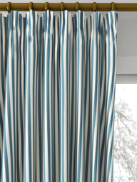 Clarke & Clarke Portland Made to Measure Curtains or Roman Blind, Denim - thumbnail 2