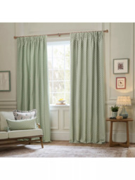 Sanderson Hutton Pair Lined Pencil Pleat Curtains - thumbnail 1