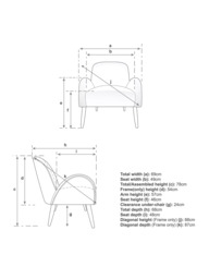 John Lewis + Swoon Ellington Chair, Dark Leg, Burgundy Velvet - thumbnail 2