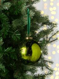 John Lewis The Curator Marble Bauble, Green - thumbnail 2