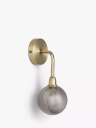 John Lewis Huxley Wall Light, Antique Brass - thumbnail 3