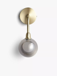 John Lewis Huxley Wall Light, Antique Brass - thumbnail 2